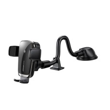 Автомобільний тримач із бездротовою зарядкою JOYROOM JR-ZS248 Electric Wireless Car Long Arm Black